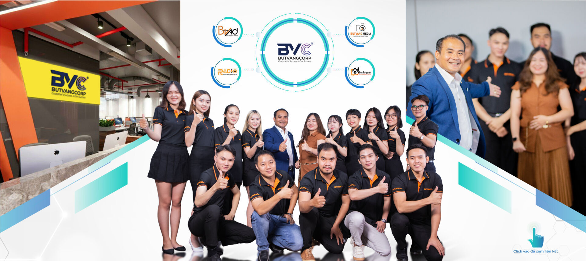 Đội ngũ nhân viên tại BVAD Agency